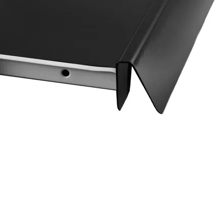 Nedco - Combirand aluminium met werkblad luxe zwart 3