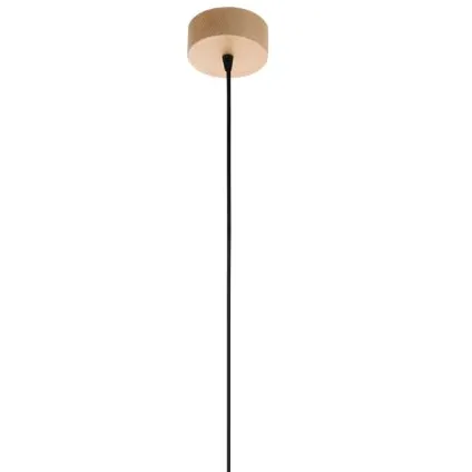 EGLO hanglamp Carnico bruin E27 3