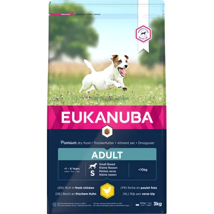 Eukanuba dog adult small 3kg 2