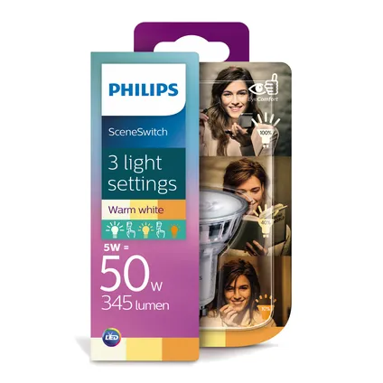 Spot LED Philips SceneSwitch 5W GU10 5