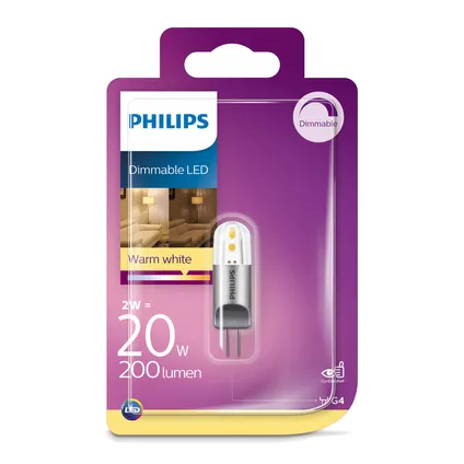 Philips LED-lamp capsule 2W G4 3
