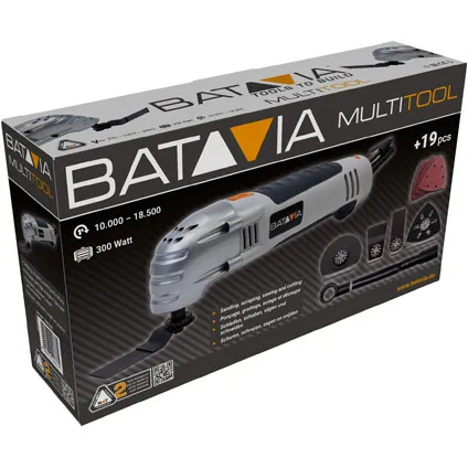 Batavia multitool 300W incl. accessoires 7