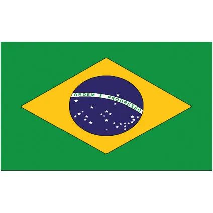 Batavia 4Grill Thermosticker Braziliaanse vlag