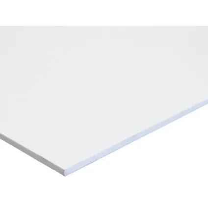 Plaque Scala Scafoam PVC blanc 3mm 1x1m