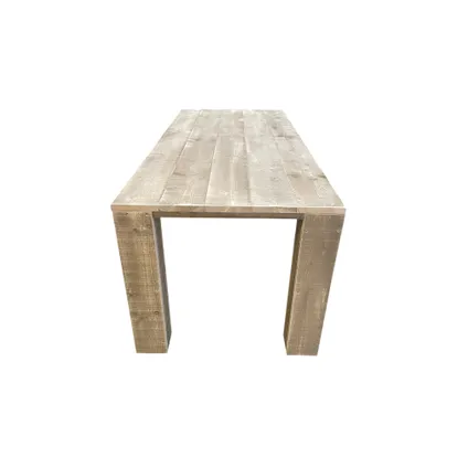 Wood4you - tuintafel - Chicago Steigerhout 150Lx78Hx90D cm 3