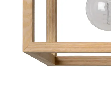 Lucide hanglamp ‘Oris’ hout 4x60W 3