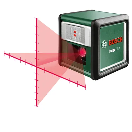 Niveau laser en croix Bosch Quigo Plus 7m