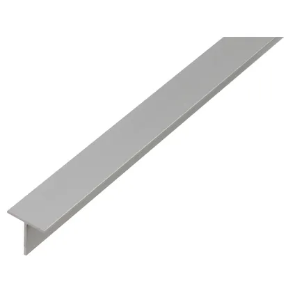 Alberts T-profiel aluminium zilverkleurig geëloxeerd 15x15x1,5mm 1m