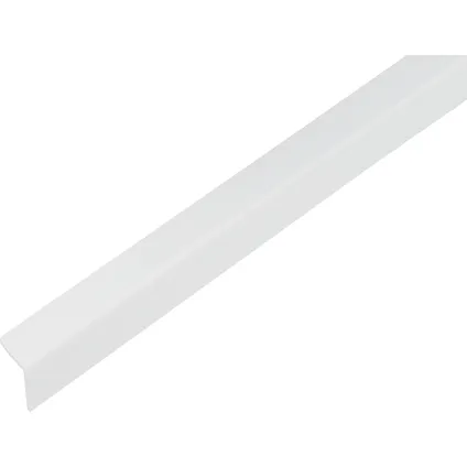 Profil d'angle Alberts adhésif pvc blanc 20x20x1,5mm 1m