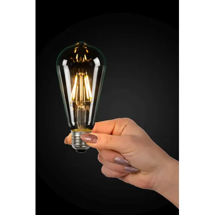 Ampoule LED à filament Lucide ST64 E27 5W 3