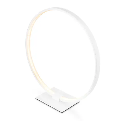 Home Sweet Home tafellamp Led Eclips - Wit - 35x10x36cm - Aluminium 3