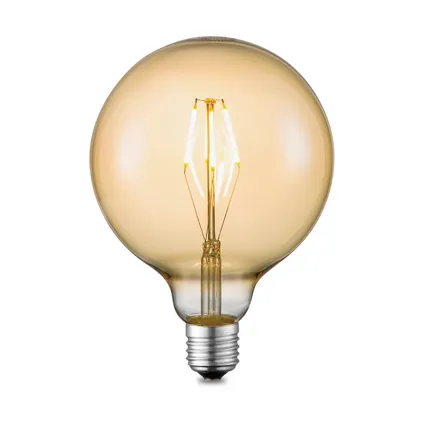Home Home ledlamp Carbon A amber E27