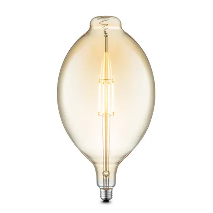 Ampoule LED à filament Home Sweet Home Oval ambre E27 4W