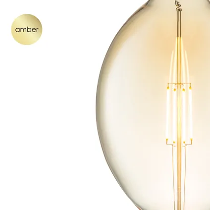 Ampoule LED à filament Home Sweet Home Oval ambre E27 4W 5