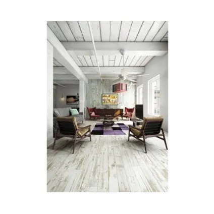 Wand- en vloertegel Tribeca - Keramiek - Wit - 20,2x66,2cm - Pakketinhoud 1,2m² 2