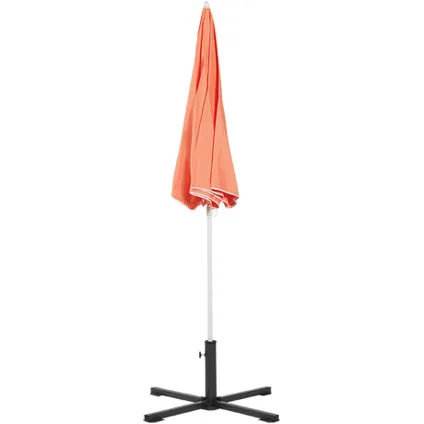 Central Park Beach parasol polyester/staal koraal 2 meter 2