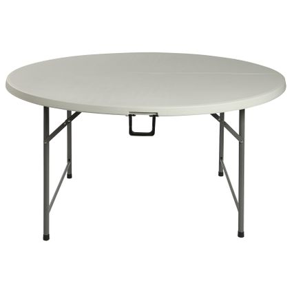 Table pliante Party blanc rond Ø152cm