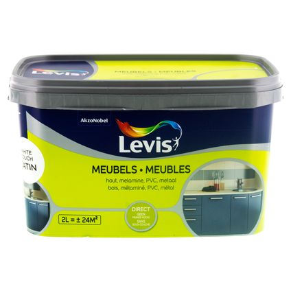 Levis verf 'Meubels' white touch satijn 2L