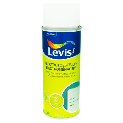 Levis verf Elektrotoestellen White Touch 400ml