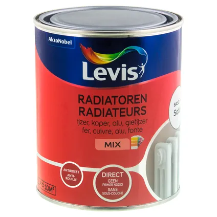 Levis radiatorverf mix base M zijdeglans 1L