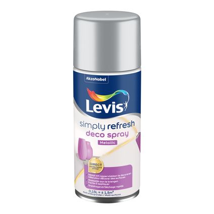 Levis deco spray Simply Refresh zilver 150ml