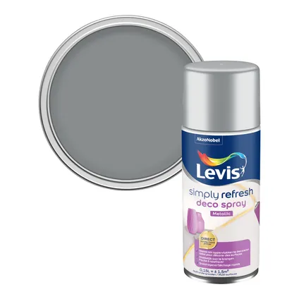 Levis deco spray Simply Refresh zilver 150ml 2