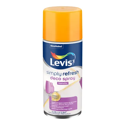 Levis deco spray Simply Refresh oranje 150ml