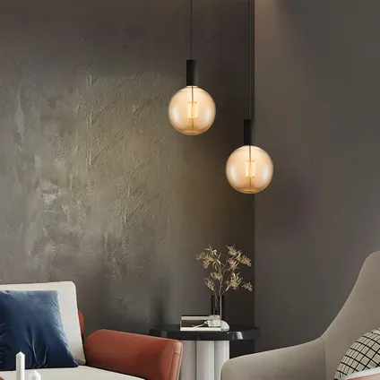 Home Sweet Home ledfilamentlamp ⌀18cm E27 amber 4W 2