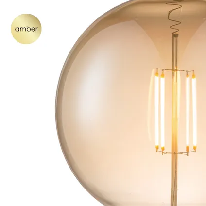 Home Sweet Home ledfilamentlamp ⌀18cm E27 amber 4W 6