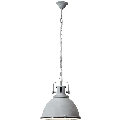Brilliant hanglamp Jesper grijs Ø38cm