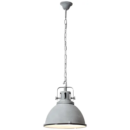 Brilliant hanglamp Jesper grijs ⌀38cm E27 2