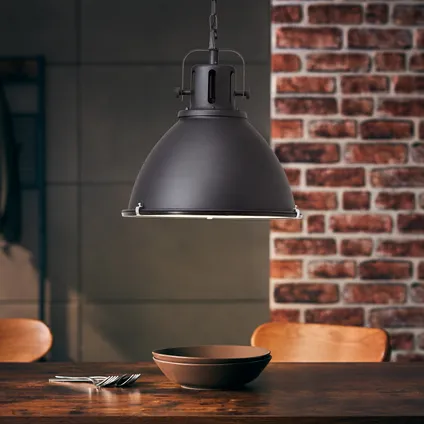 Brilliant hanglamp Jesper zwart ⌀47cm 2