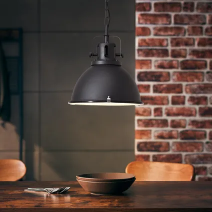 Brilliant hanglamp Jesper zwart ⌀38cm 2