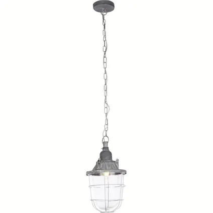 Brilliant hanglamp Storm grijs Ø21cm