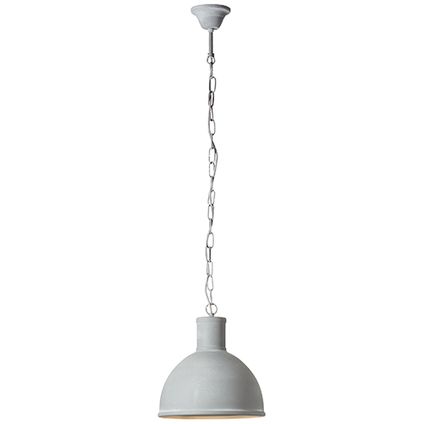 Brilliant hanglamp Bente grijs Ø30cm