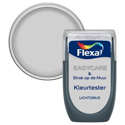 Flexa Easycare Strak Op De Muur mat tester lichtgrijs 30 ml