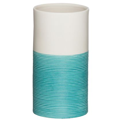 Gobelet Sealskin Doppio porcelaine aqua bleu