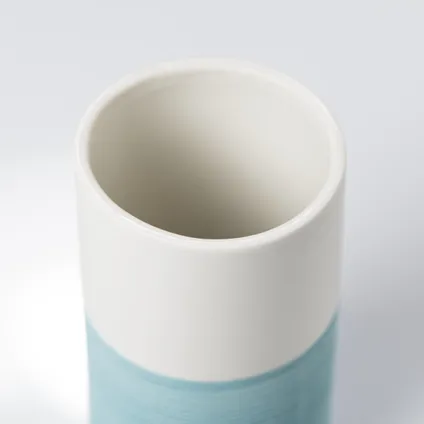 Gobelet Sealskin Doppio porcelaine aqua bleu 4