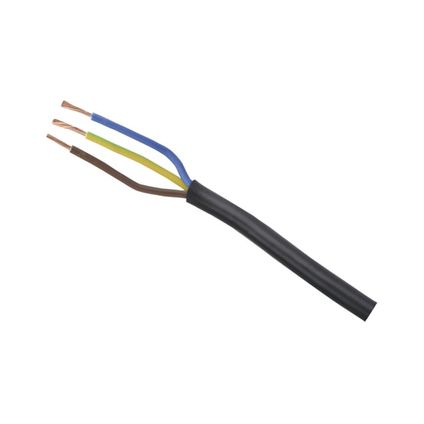 Câble électrique Sencys VTLB 3x0,75mm² noir 10m