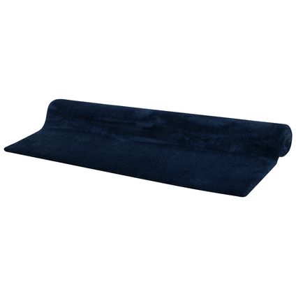 Vloerkleed laagpolig zacht belle donkerblauw 160x230cm