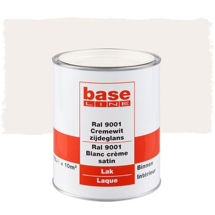 Laque Baseline blanc crème satin RAL 9001 750ml