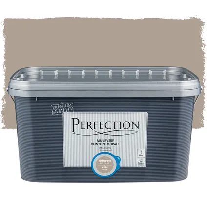 Peinture murale Perfection ultra couvrant satin taupe 5L