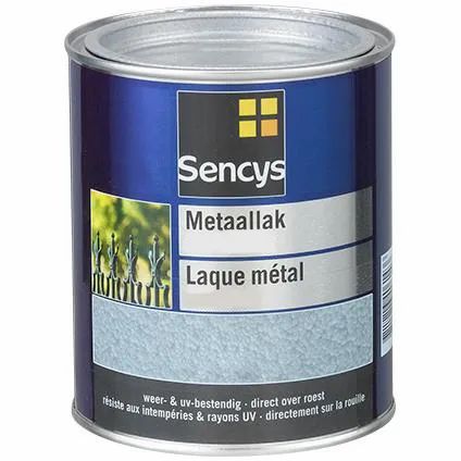 Sencys metaallak hoogglans wit 250ml
