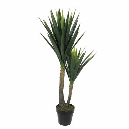 Plante artificielle Mica Decorations Yucca - 60x60x120 cm - Vert