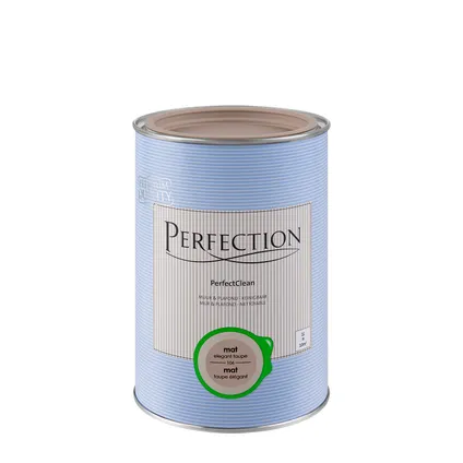 Perfection PerfectClean Muur & Plafond mat taupe 1L 2