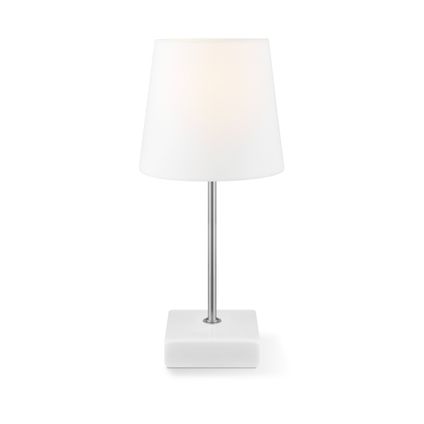 Lampe à poser Home Sweet Home Arica blanc ⌀15cm E14