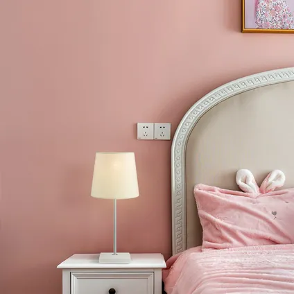 Lampe à poser Home Sweet Home Arica beige ⌀15cm E14 2