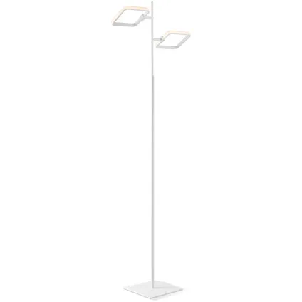 Lampadaire Home Sweet Home 'Cuby' blanc 10W