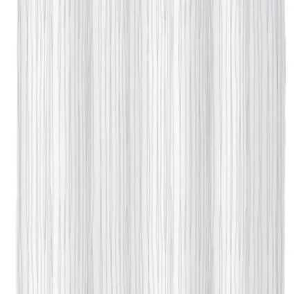 Rideau de douche Spirella Raya blanc 180cm 3