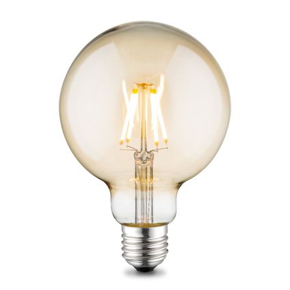 Home Sweet Home Dimmable LED Globe Deco E27 G95 4W 400LM 2700K AMBER
